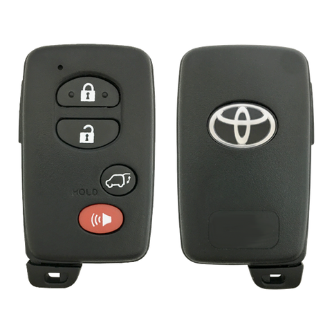 2016 Toyota Venza Smart Remote Key Fob 4B w/ Hatch (FCC: HYQ14ACX, 5290 Board, P/N: 89904-0T060)
