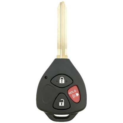 2010 Toyota Venza Remote Head Key Fob 3B (FCC: GQ4-29T, G Chip, P/N: 89070-02640)