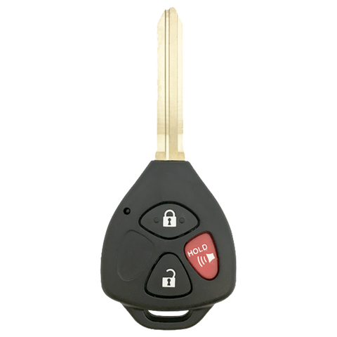 2013 Toyota Venza Remote Head Key Fob 3B (FCC: GQ4-29T, Dot Chip, P/N: 89070-02250)