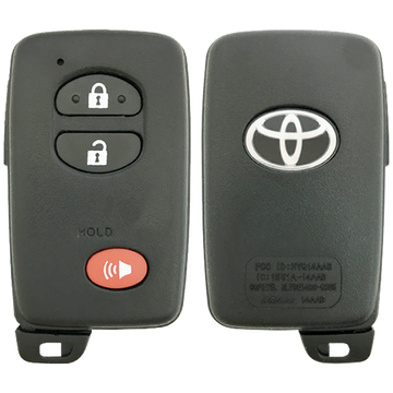 2011 Toyota RAV4 Smart Remote Key Fob 3B (FCC: HYQ14AAB, 0140 Board, P/N: 89904-48100)