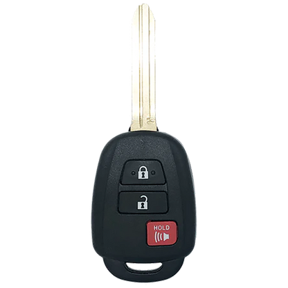 2014 Toyota Prius C Remote Head Key Fob 3B (FCC: HYQ12BDM, H Chip, JAPAN Built, P/N: 89070-42D30)