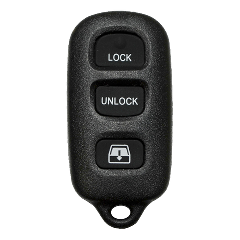 2004 Toyota Sequoia Keyless Entry Remote Key Fob 4B w/ Glass Hatch (FCC: HYQ12BBX, P/N: 89742-0C030)