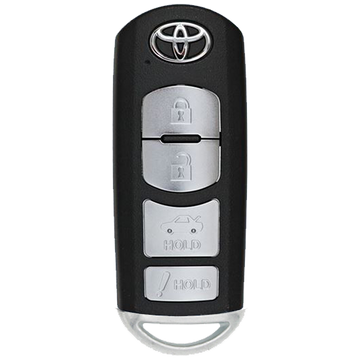 2017 Toyota Yaris iA Smart Remote Key Fob 4B w/ Trunk (FCC: WAZSKE13D01, P/N: 89904-WB001)