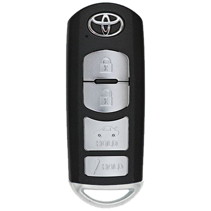 2017 Toyota Yaris iA Smart Remote Key Fob 4B w/ Trunk (FCC: WAZSKE13D01, P/N: 89904-WB001)