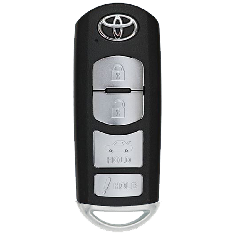 2017 Toyota Yaris iA Smart Remote Key Fob 4B w/ Trunk (FCC: WAZSKE13D01, P/N: 89904-WB001)