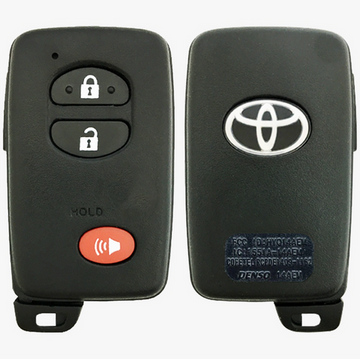2010 Toyota RAV4 Smart Remote Key Fob 3B (FCC: HYQ14AEM, GNE Board 6601, P/N: 89904-0R060)