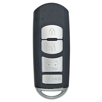 2020 Toyota Yaris iA Smart Remote Key Fob 4B w/ Trunk (FCC: WAZSKE13D02, P/N: 89904-WB001)