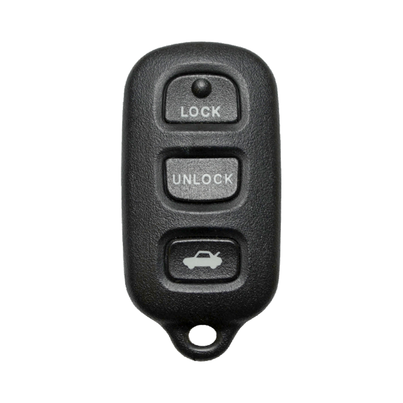 1999 Toyota Avalon Keyless Entry Remote Key Fob 4B w/ Trunk (FCC: HYQ1512Y, P/N: 89742-AC020)