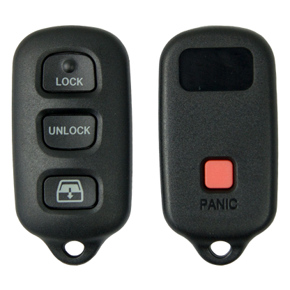 2003 Toyota Sequoia Keyless Entry Remote Key Fob 4B w/ Rear Sliding Window (FCC: HYQ1512Y, P/N: 89742-35020)