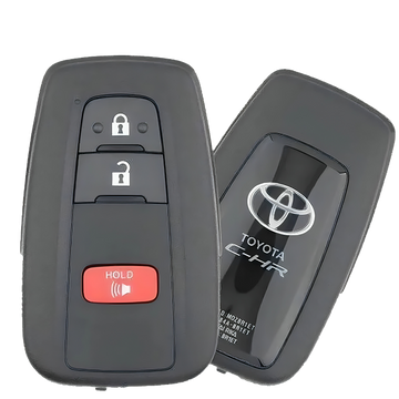 2021 Toyota C-HR Smart Remote Key Fob 3B (FCC: MOZBR1ET, P/N: 89904-F4020)