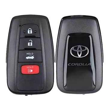 2023 Toyota Corolla Smart Remote Key Fob 4B w/ Trunk (FCC: HYQ14FBN, P/N: 8990H-02030)