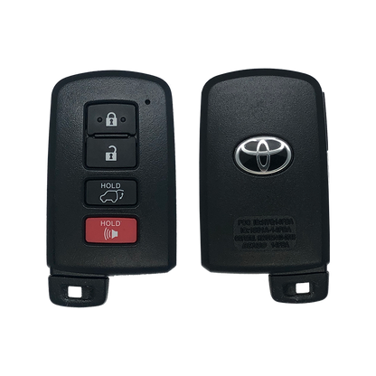 2015 Toyota Highlander Limited Smart Remote Key Fob 4B (FCC: HYQ14FBA, AG Board, P/N: 89904-0E121)